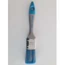 platte verfborstel blauwe mix 20mm