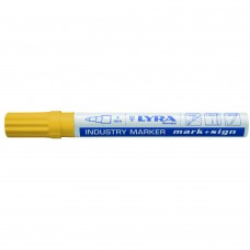 Lyra industriemarker lak geel (10st)