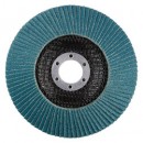 Lamellenslijpschijf metaal LSZ F3 125 korrel 80 Lamellenslijpschijf metaal LSZ F3 125 korrel 80