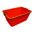 mortelcontainer 200L rood