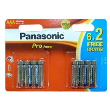 batterij LR03 blister (6+2)