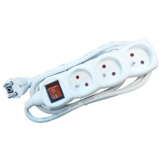 stekkerblok 3 met switch en kabel 1.5m